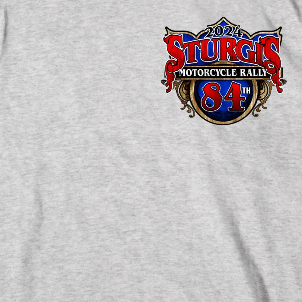 2024 Sturgis Buffalo Ash Motorcycle Rally Tee Shirt SPB1116