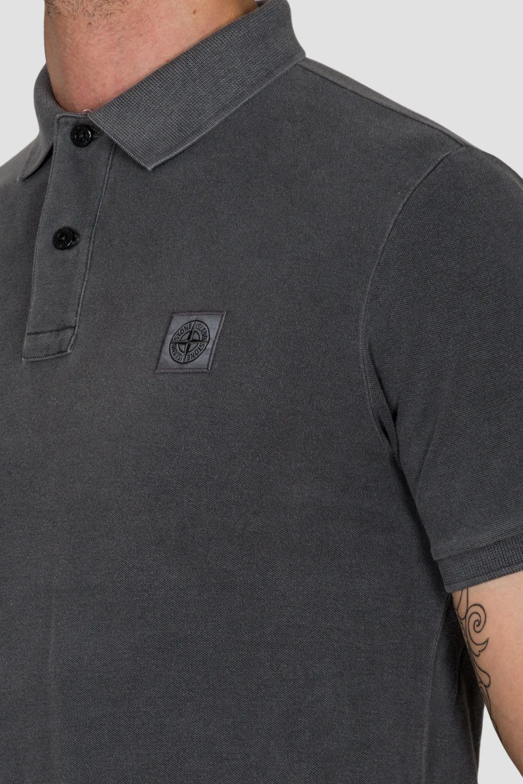 22S67 Pigment Treated Polo T-Shirt