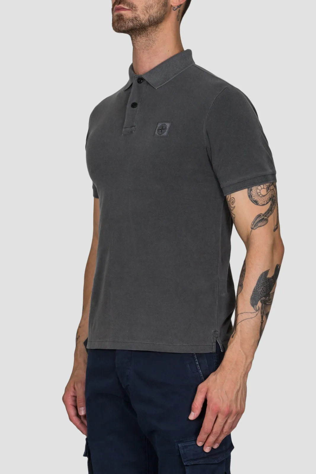 22S67 Pigment Treated Polo T-Shirt