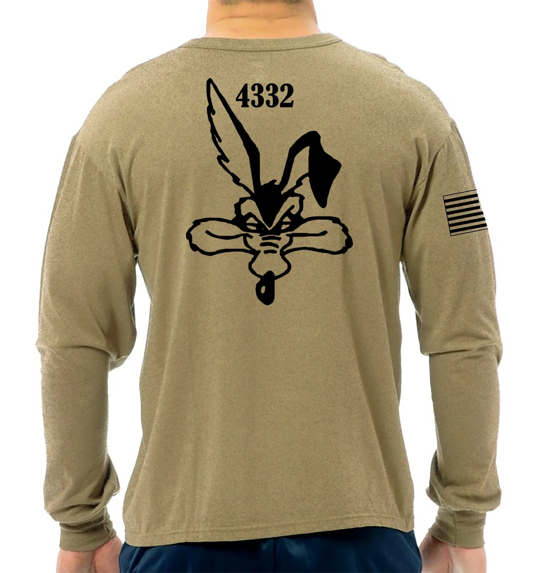 3rd SQDN Coyote Tan Long Sleeve Shirt. Not approved for PT. *FREE Liaison Pick-up for orders sent to Base only** No Free Shipping