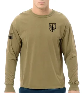 3rd SQDN Coyote Tan Long Sleeve Shirt. Not approved for PT. *FREE Liaison Pick-up for orders sent to Base only** No Free Shipping