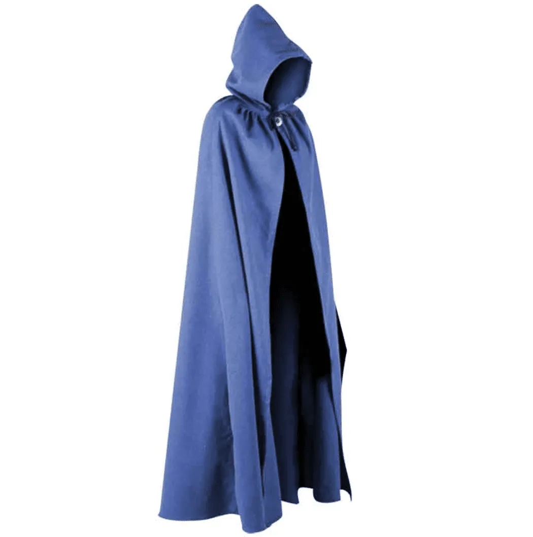 Aaron Canvas Hooded Cape