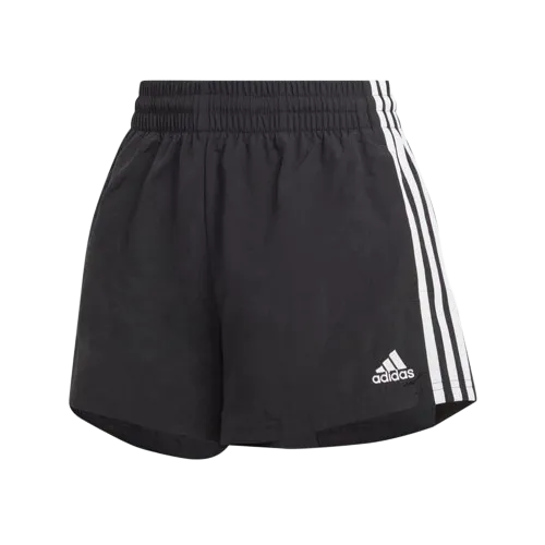 ADIDAS ESSENTIALS 3-STRIPES WOVEN SHORTS -BLACK