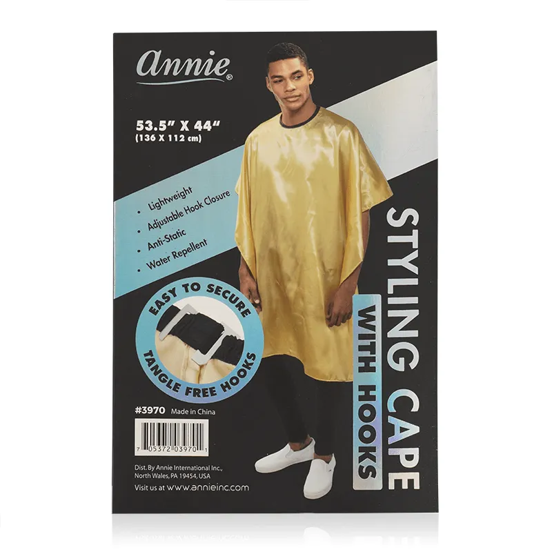 Annie Cutting Cape with Stretchable Hook Gold