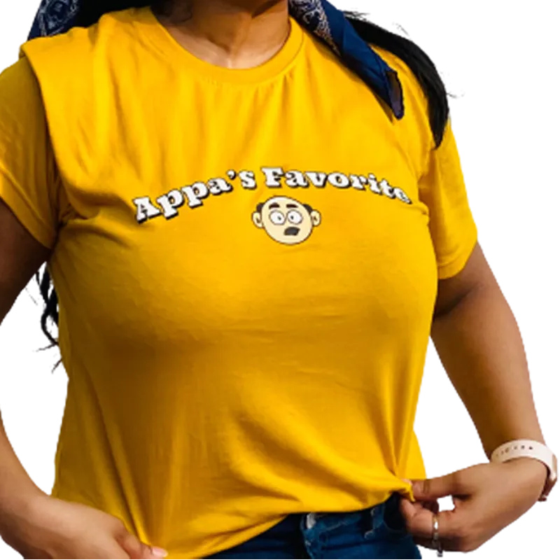 Appas Favorite Yellow T Shirt