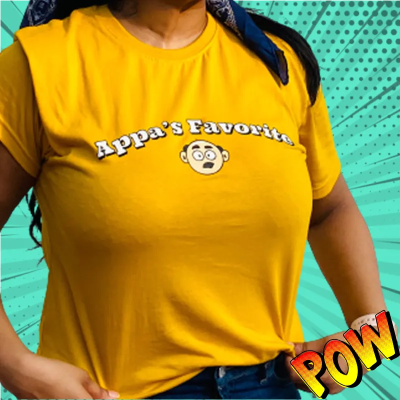 Appas Favorite Yellow T Shirt