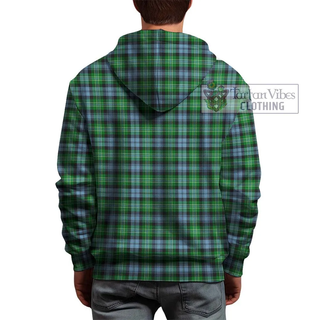 Arbuthnot Ancient Tartan Hoodie with Family Crest DNA In Me Style