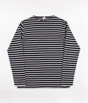 Armor Lux Breton Long Sleeve T-Shirt - Navy / Nature