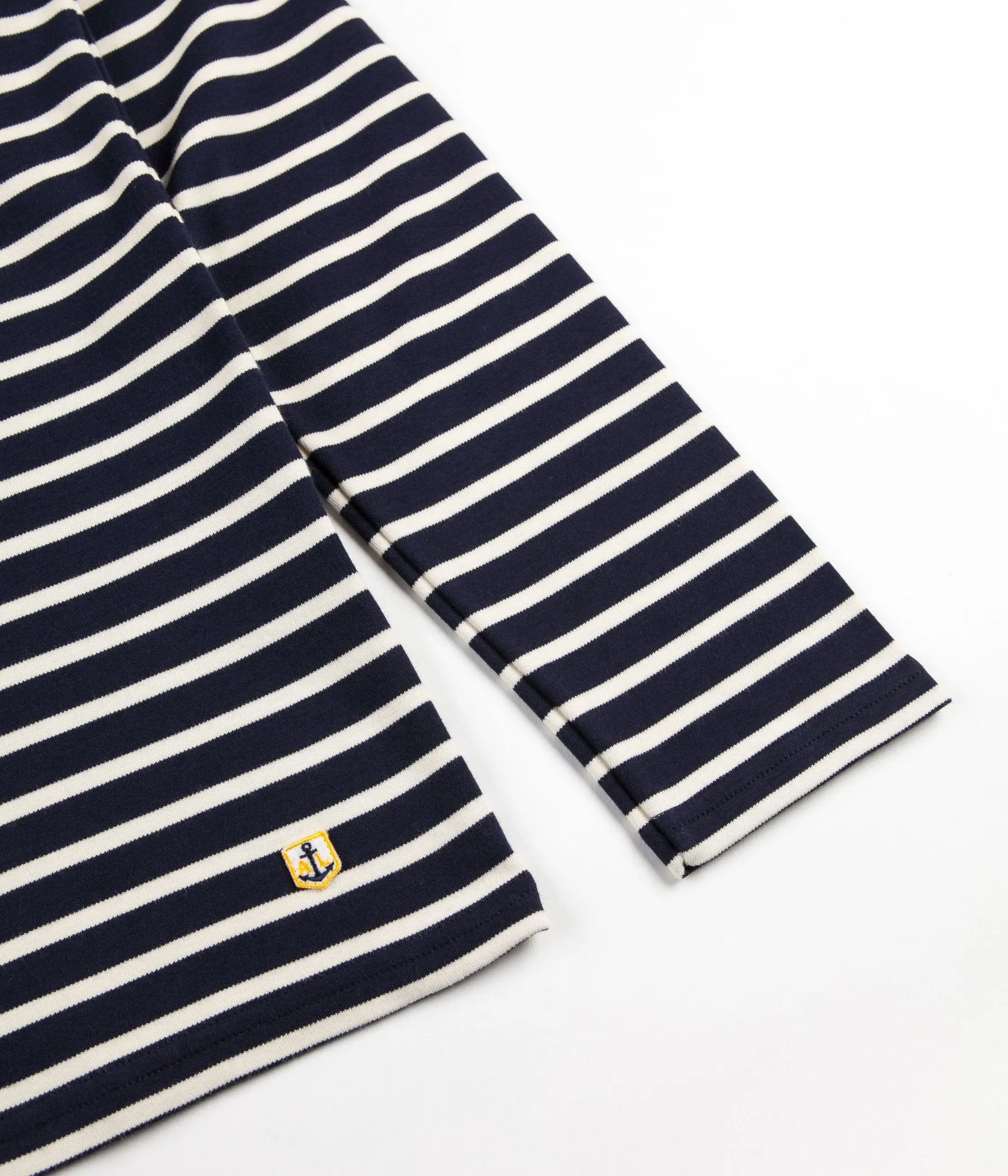 Armor Lux Breton Long Sleeve T-Shirt - Navy / Nature