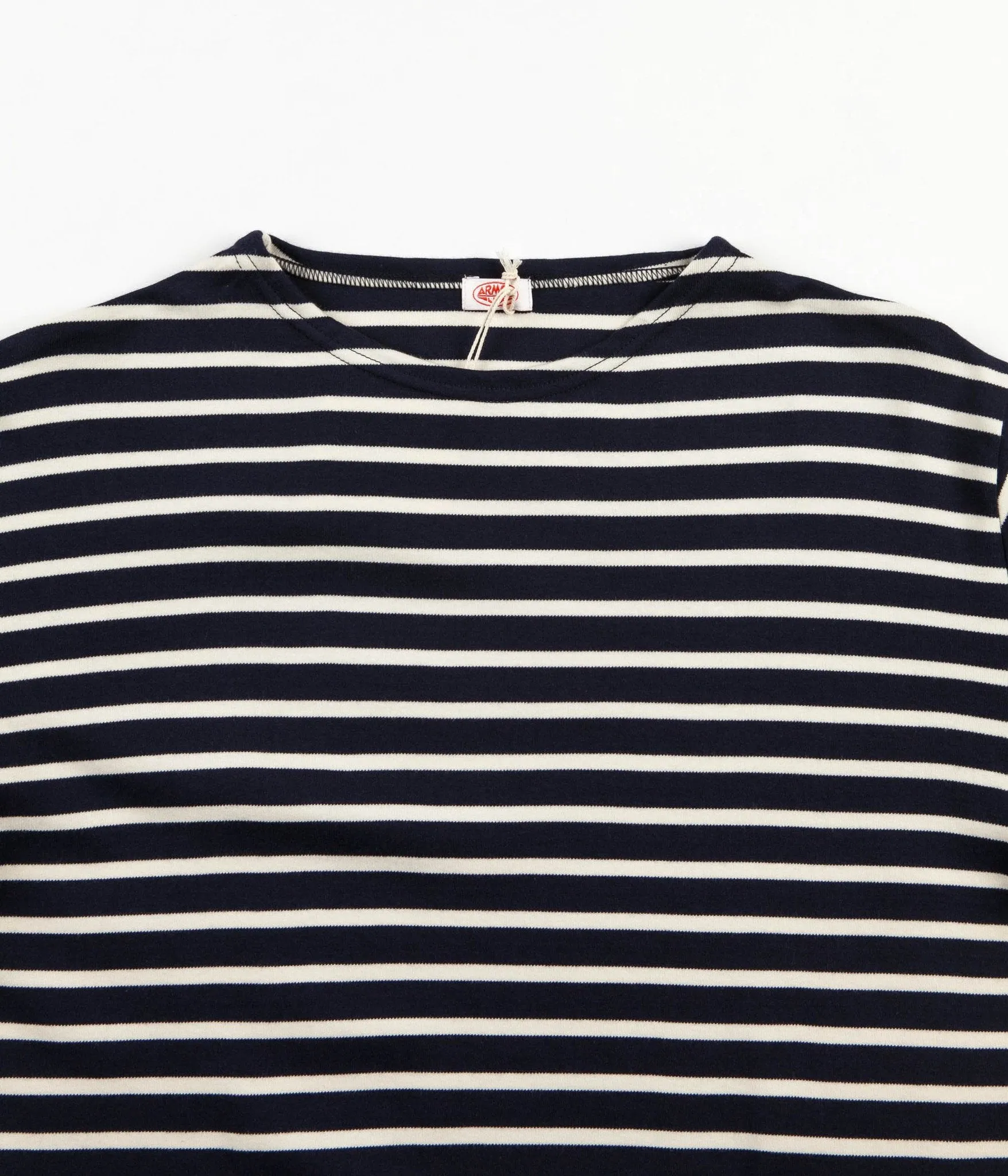 Armor Lux Breton Long Sleeve T-Shirt - Navy / Nature