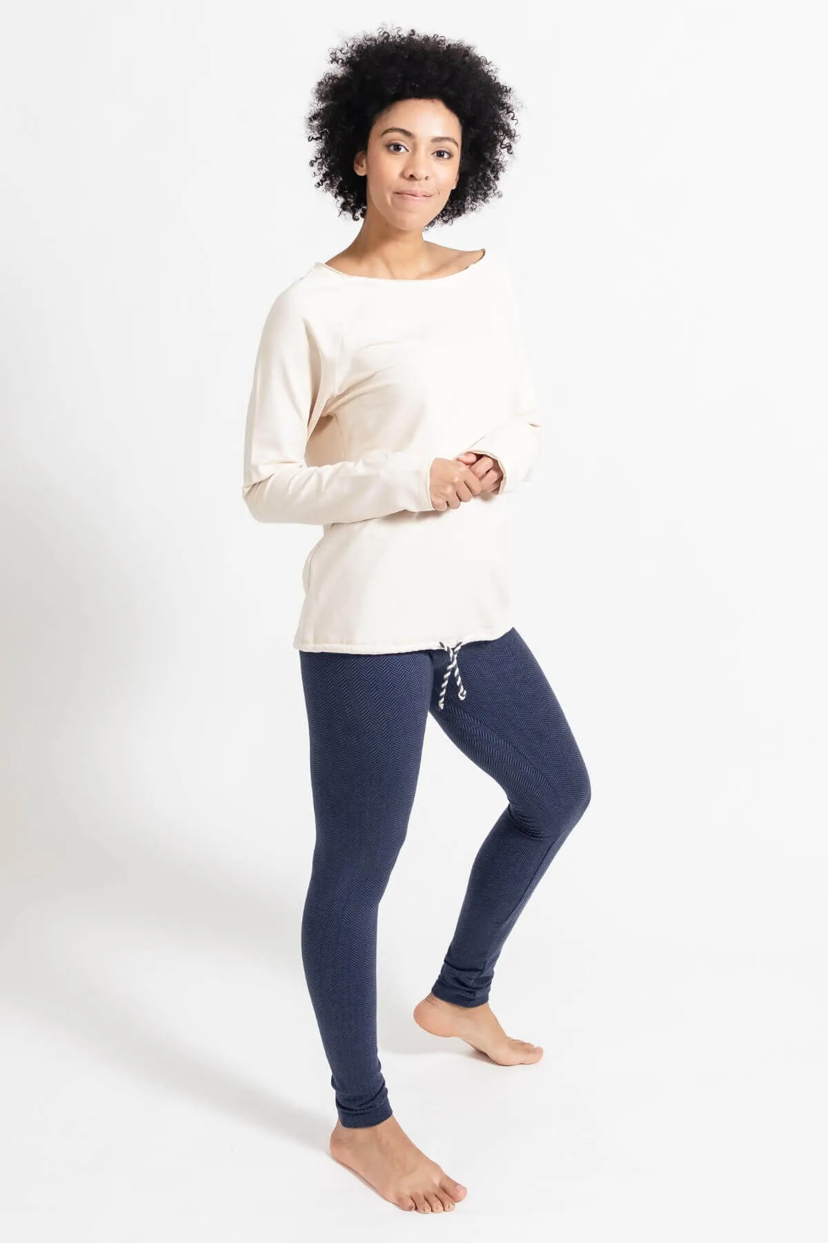 Asana Leggings - Cobalt