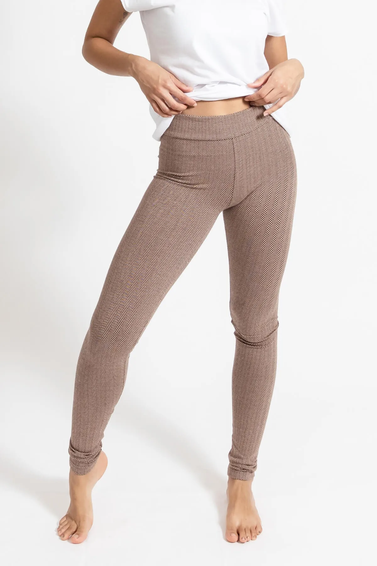 Asana Leggings - Coffee