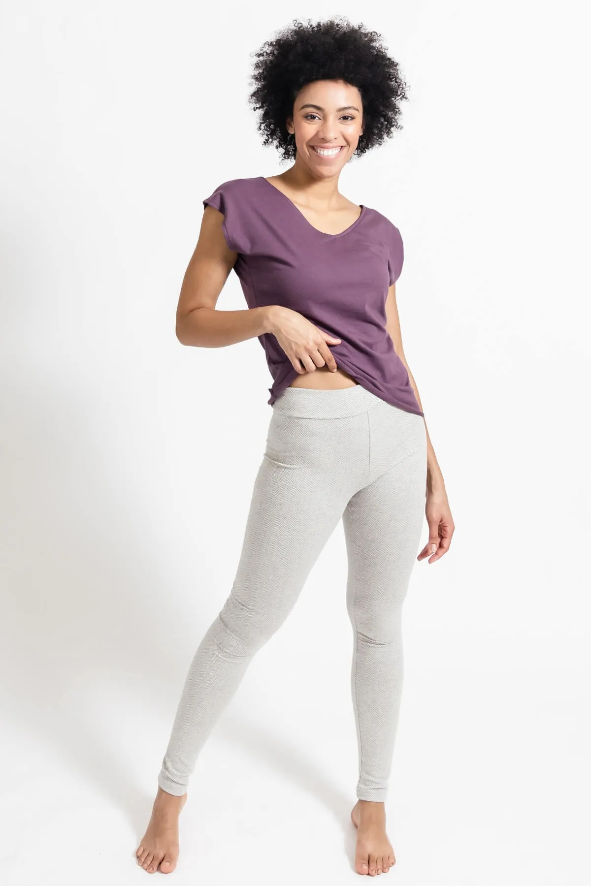 Asana Leggings - Oatmeal