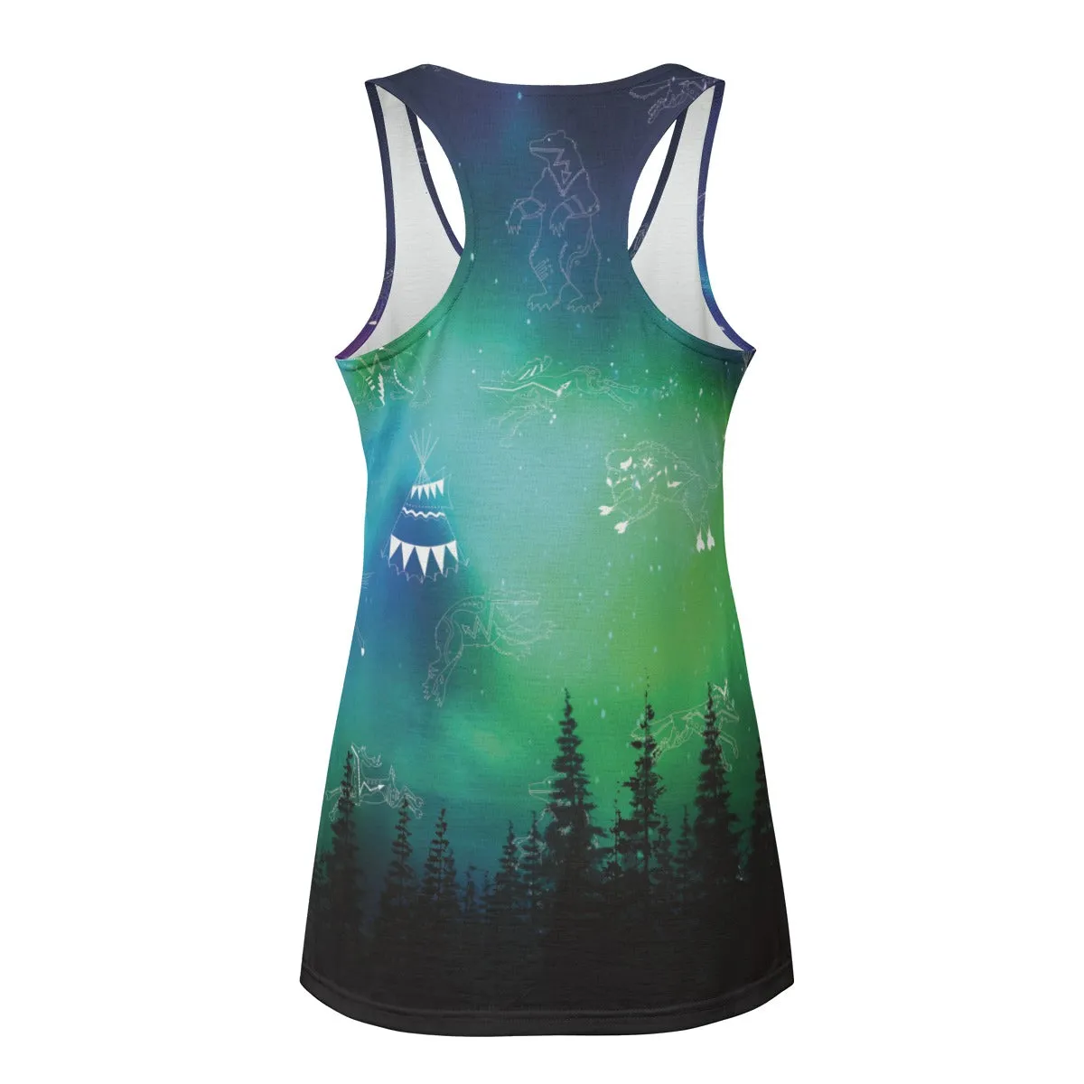 Aurora Medicine Animals Eco-friendly Women's Tank Top