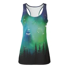 Aurora Medicine Animals Eco-friendly Women's Tank Top