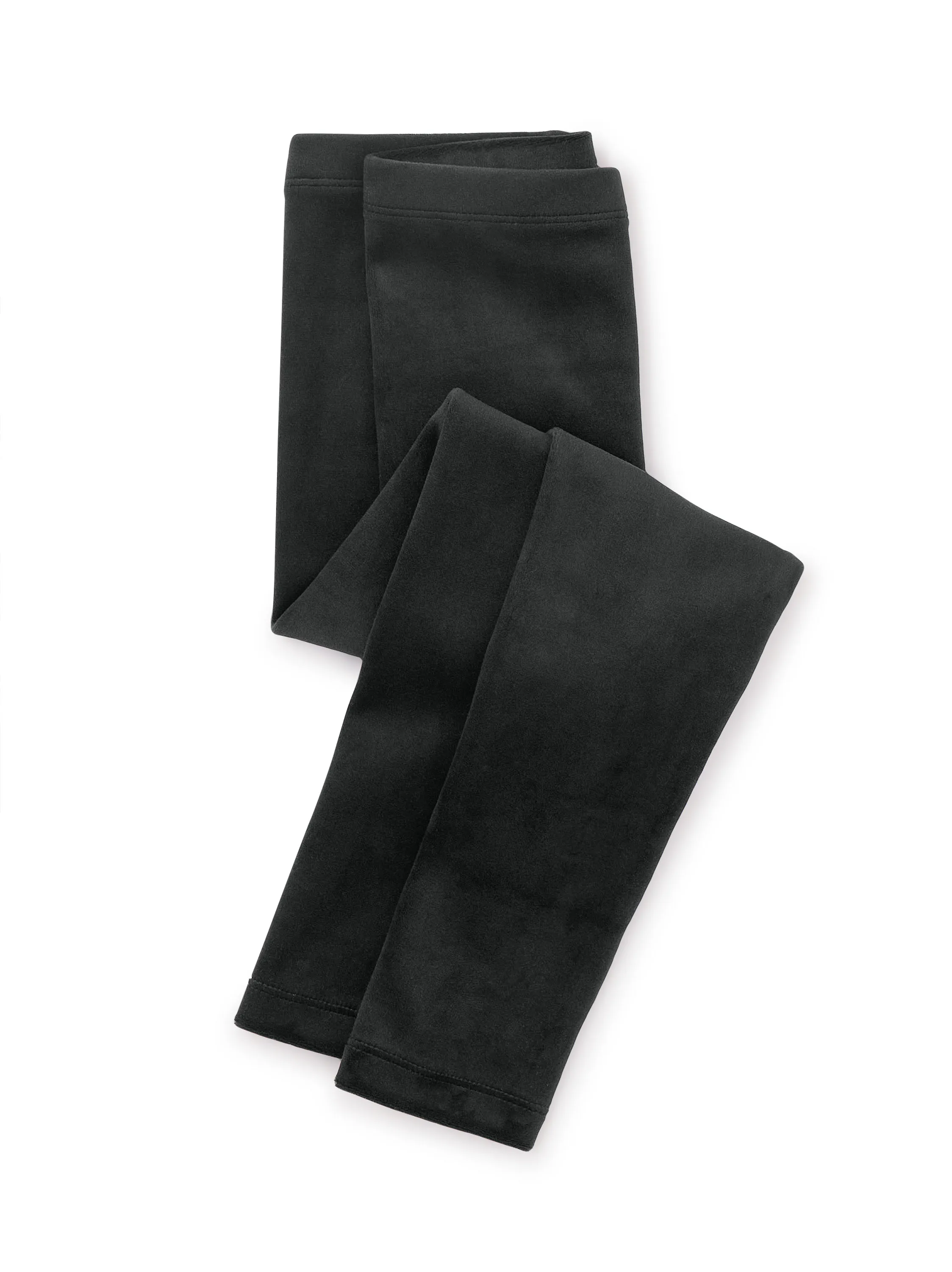 Baby Velour Leggings - Jet Black