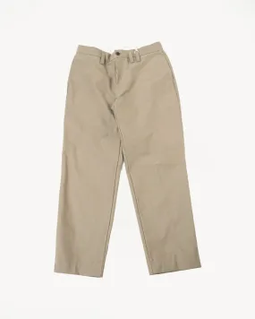 Back Nep Trousers - 38 Sepia