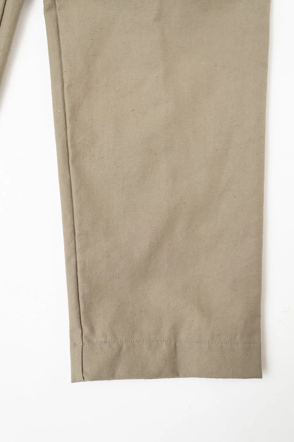 Back Nep Trousers - 38 Sepia