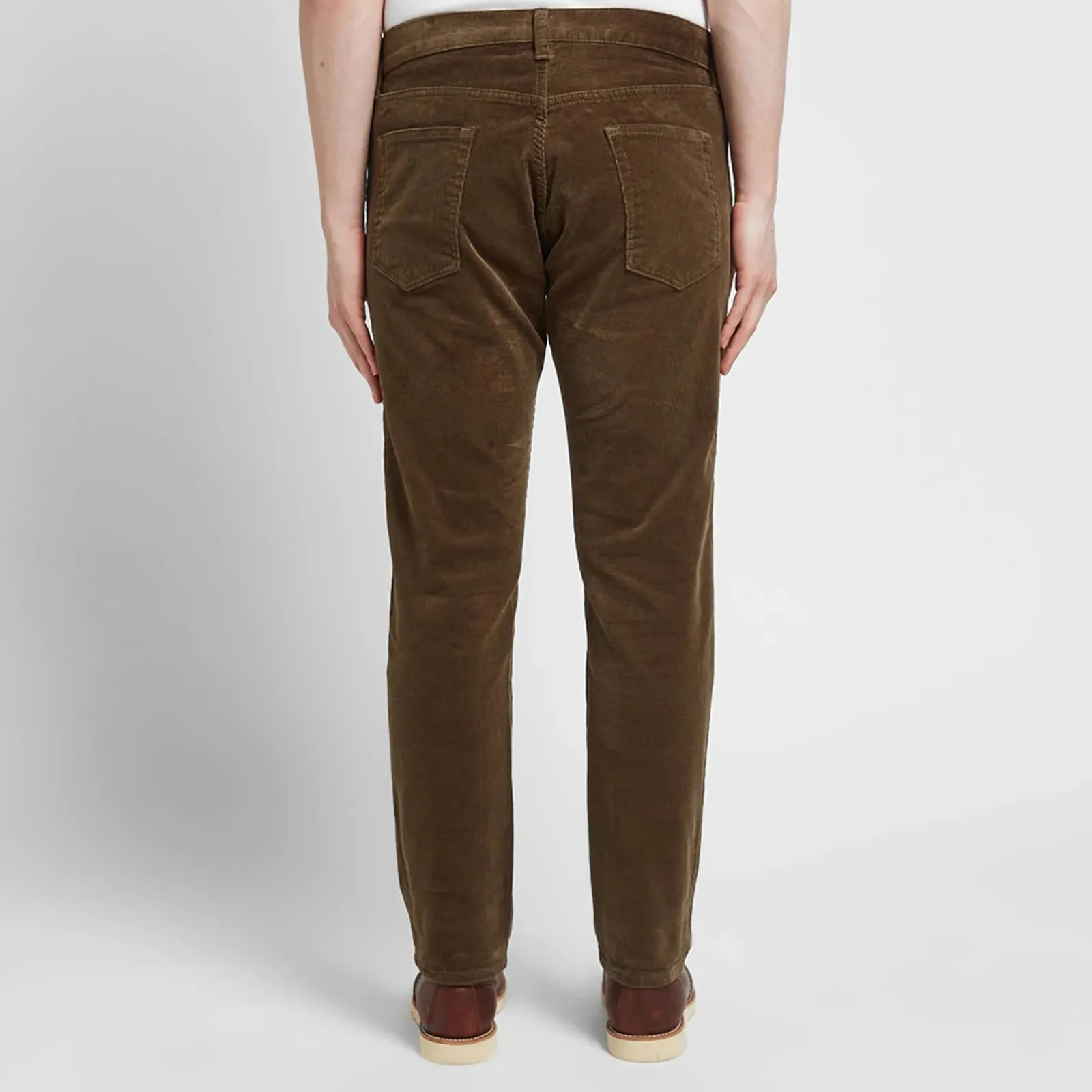 BEAMS PLUS / 5 Pocket Tapered Corduroy Pant- Olive