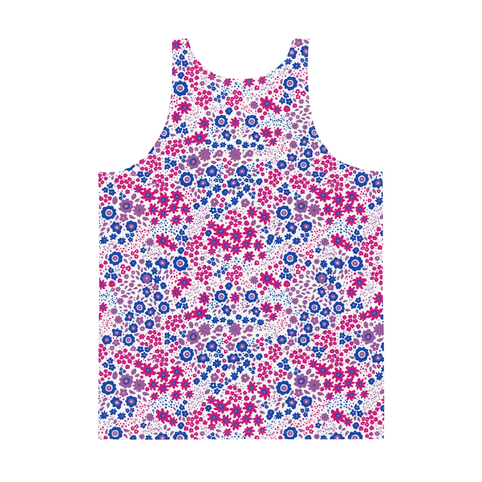 Bisexual Flowers Tank Top