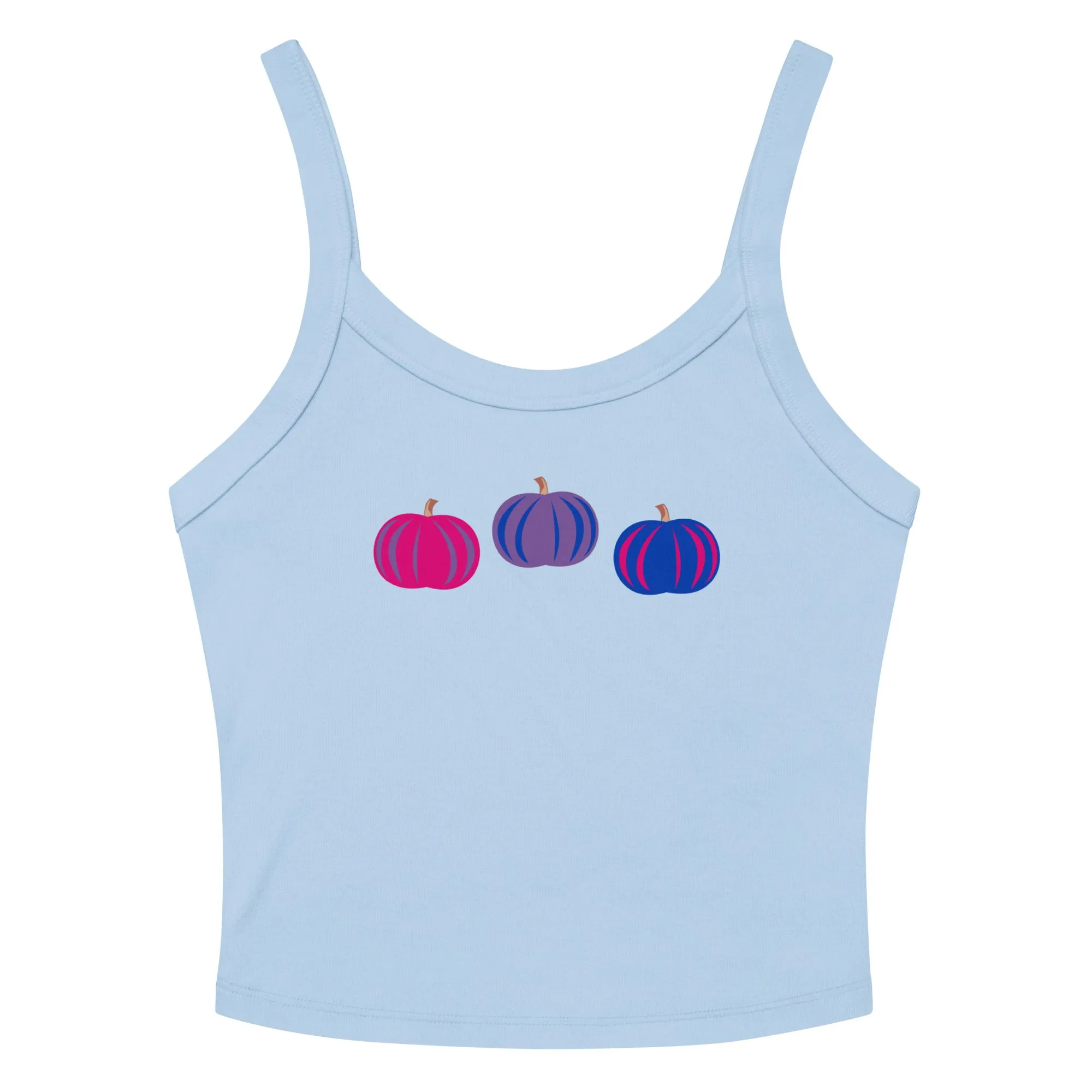 Bisexual Pumpkins Scoop Neck Tank Top