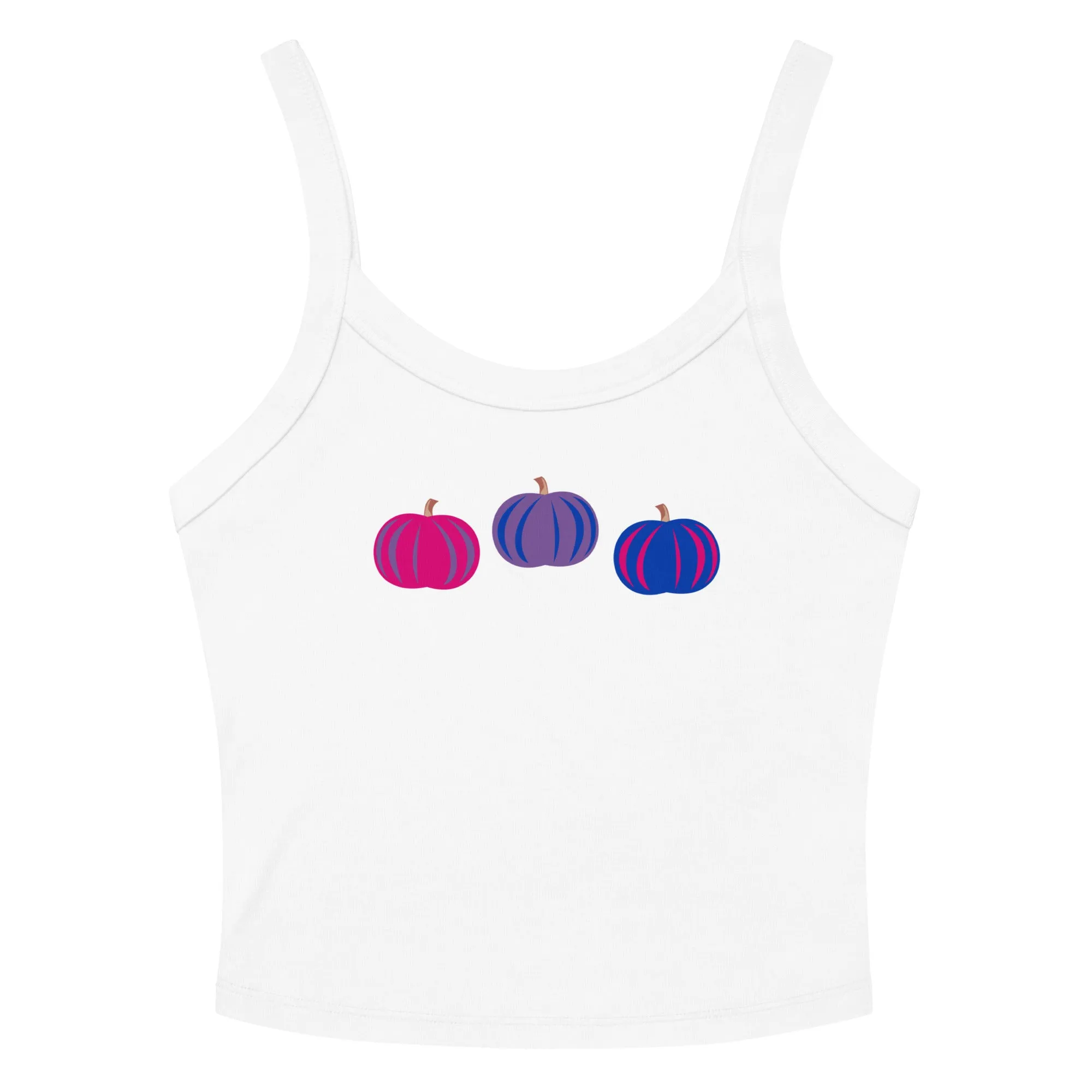 Bisexual Pumpkins Scoop Neck Tank Top