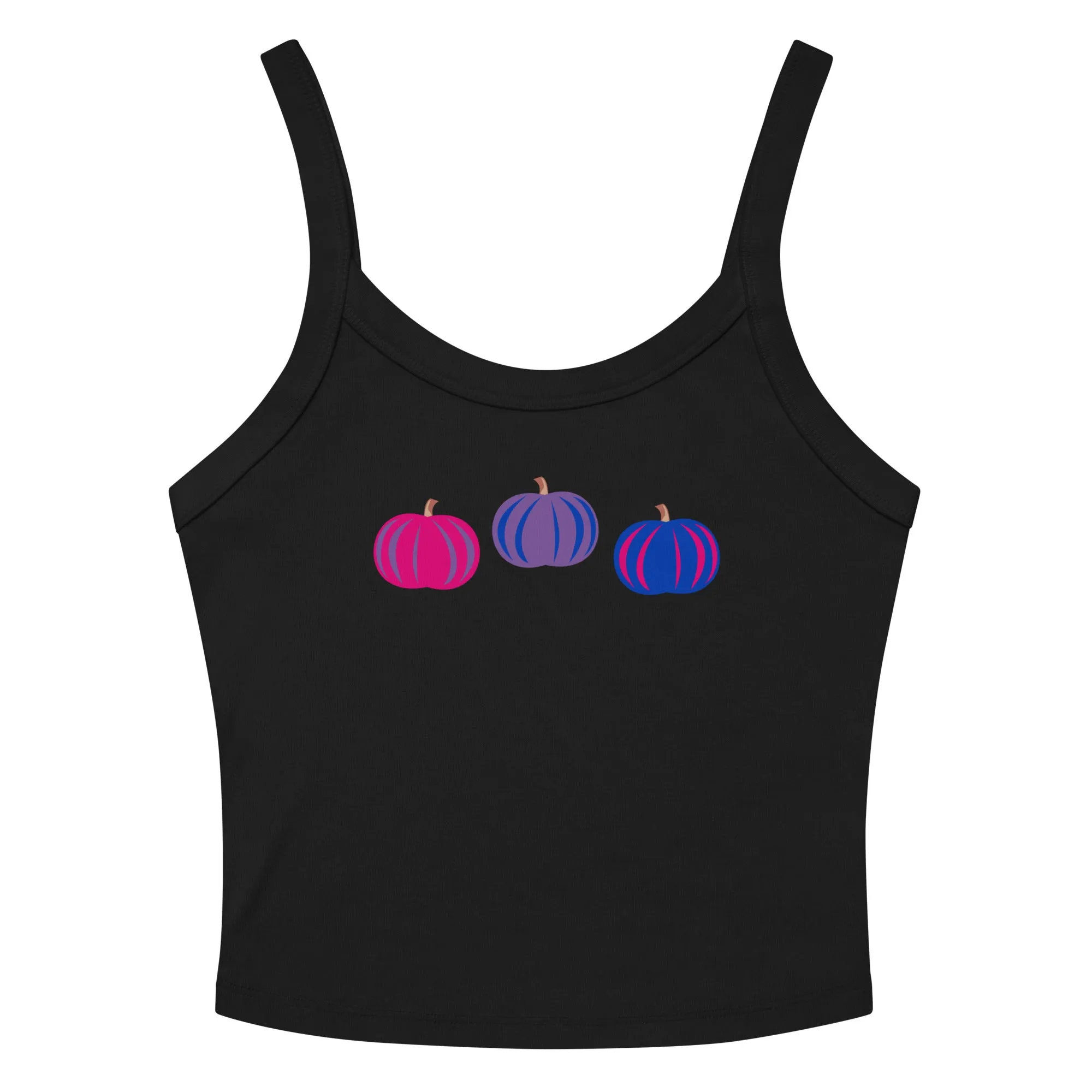 Bisexual Pumpkins Scoop Neck Tank Top