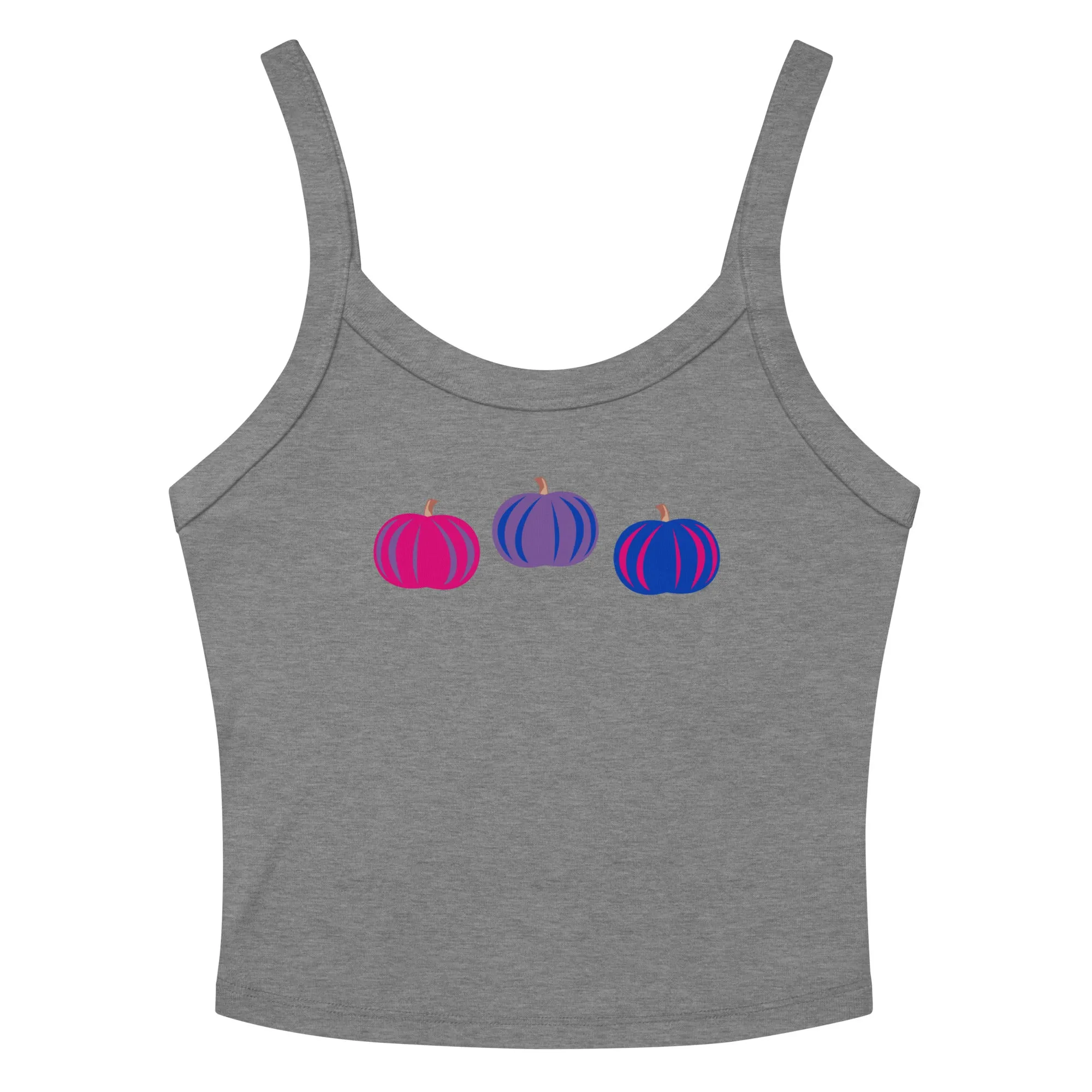 Bisexual Pumpkins Scoop Neck Tank Top