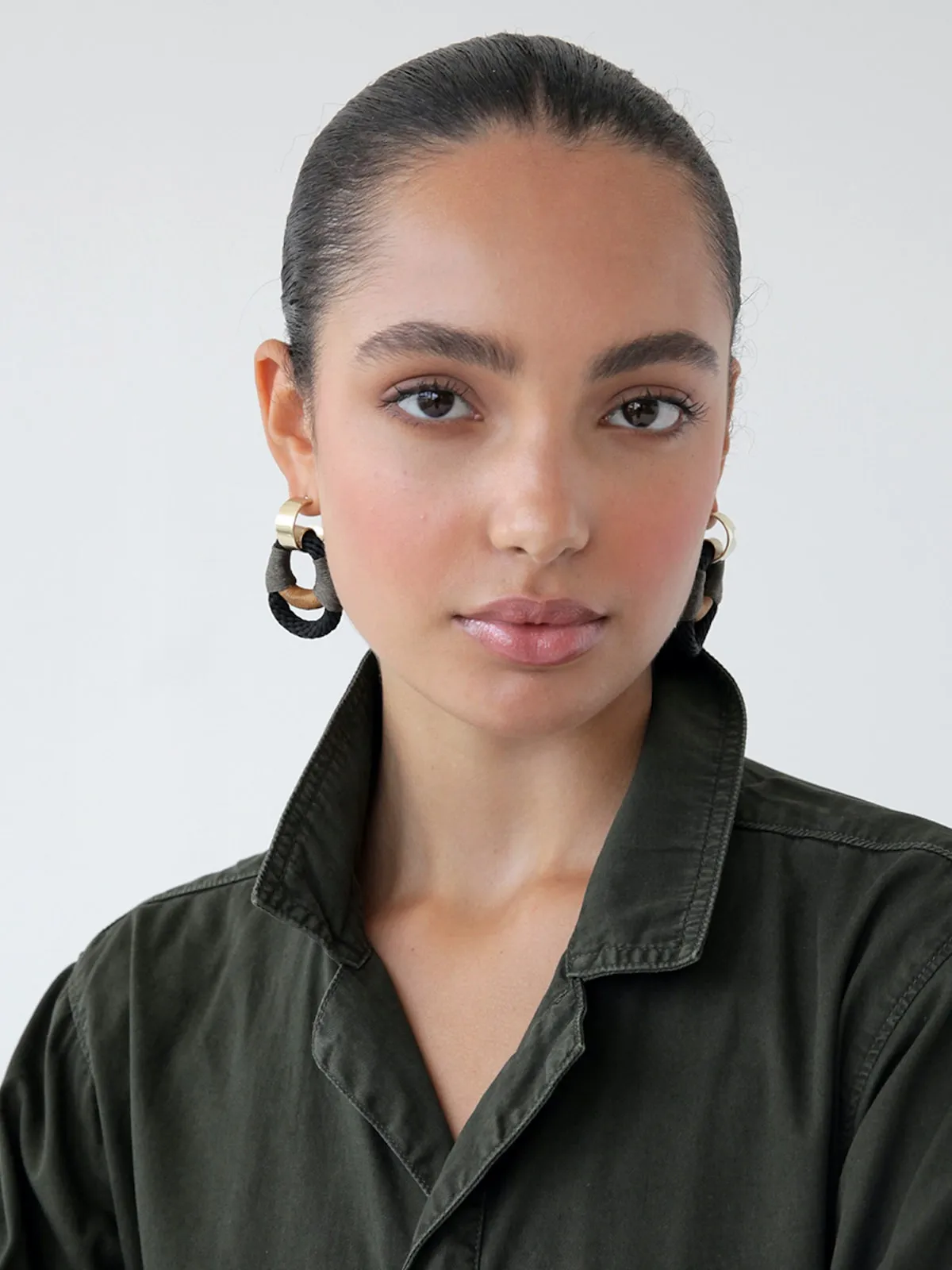 Black Vessel Earrings