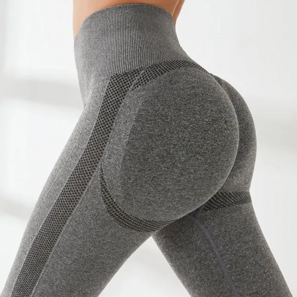 Booty Lifting Leggings, Seamless Scrunch Bum Leggings - Bum Lift Gym Leggings