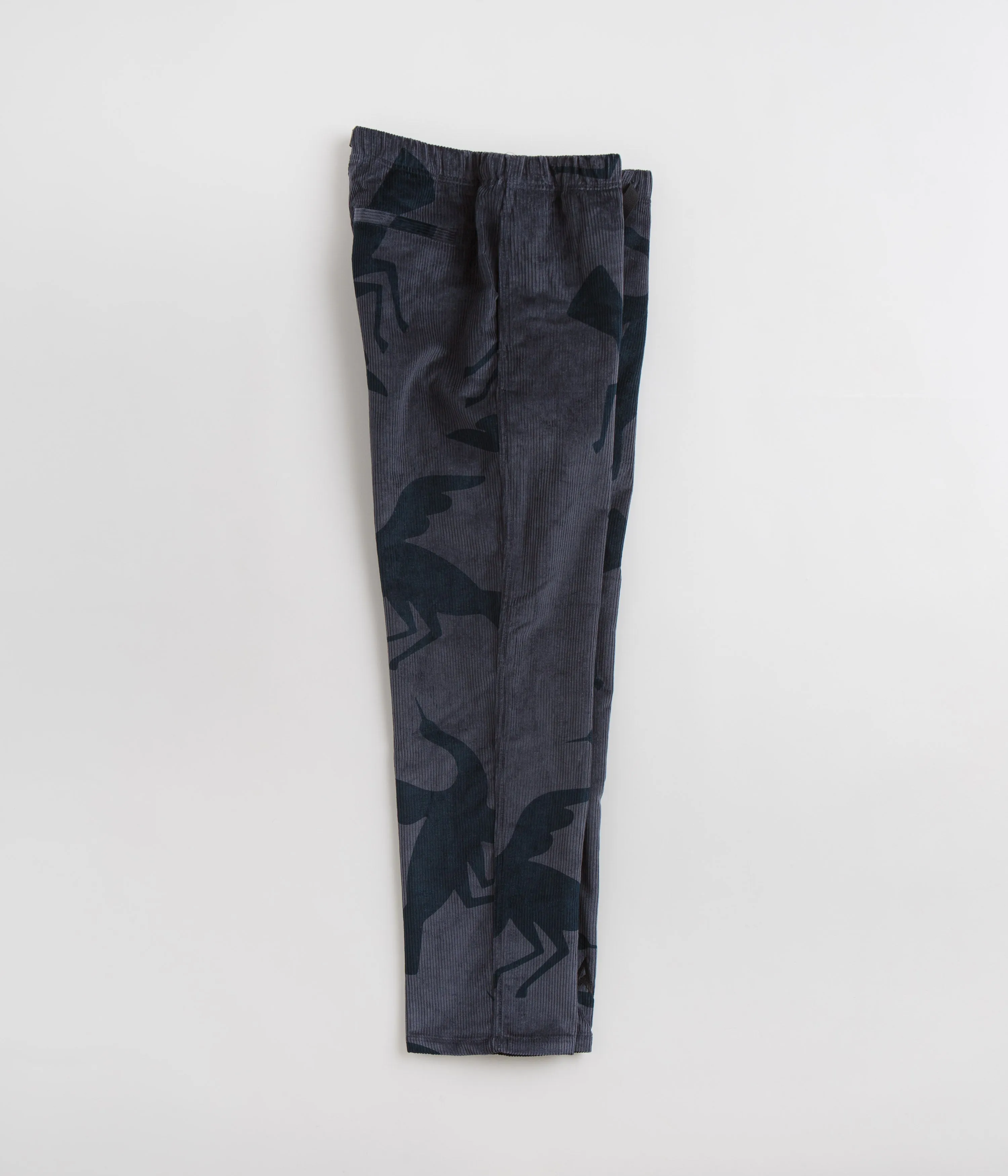 by Parra Clipped Wings Corduroy Pants - Greyish Blue