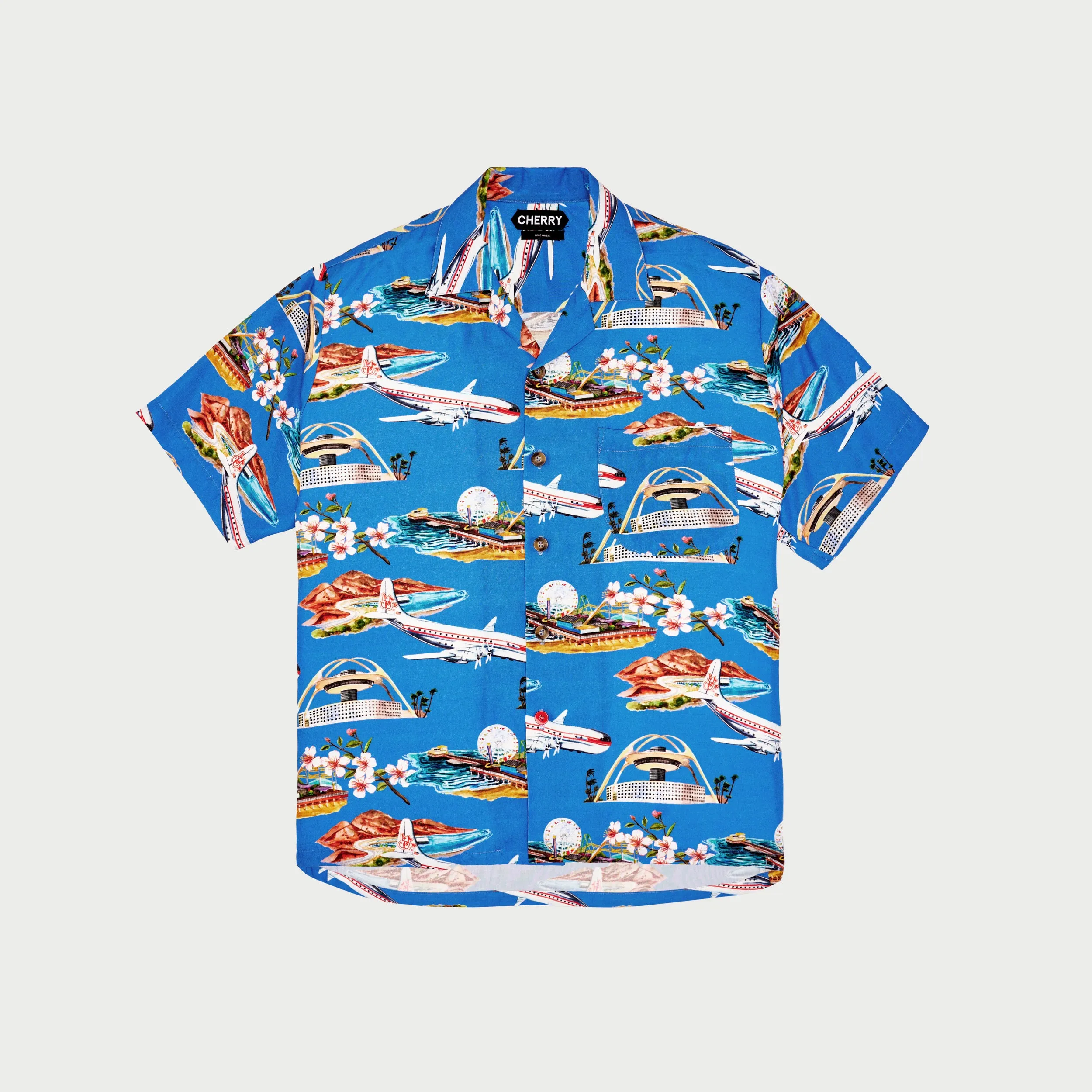 California Vacation Shirt (Blue)