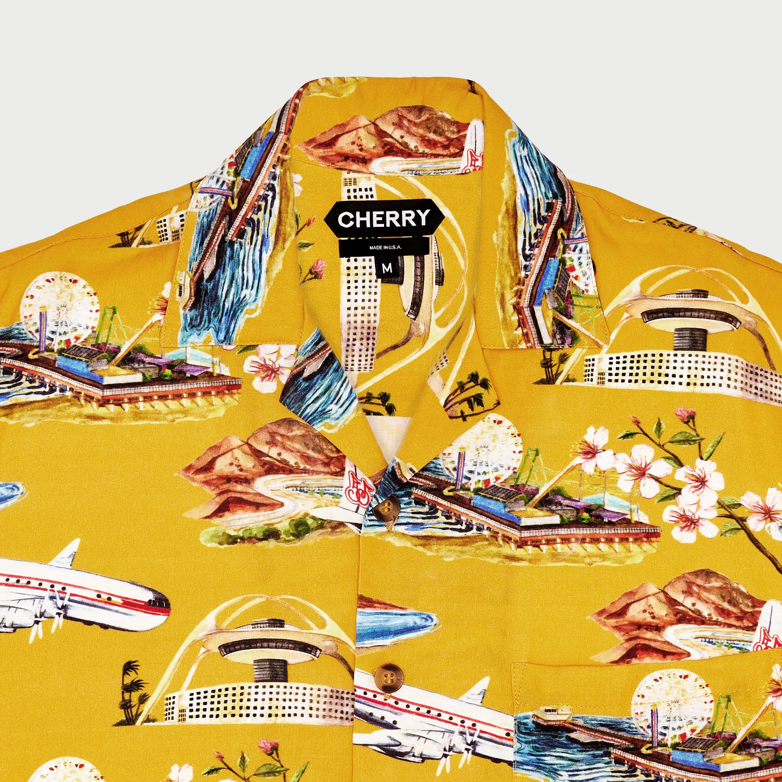 California Vacation Shirt (Gold)