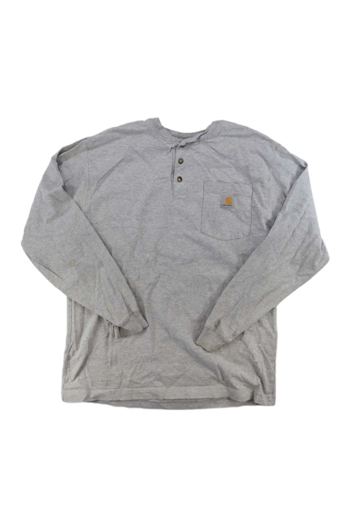 Carhartt Mens Long Sleeve Henley Shirt