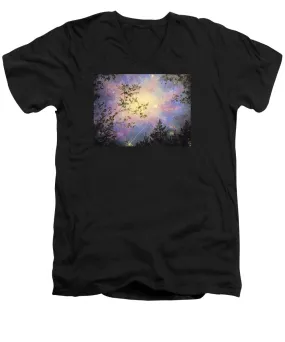 Celestial Escape - Men's V-Neck T-Shirt