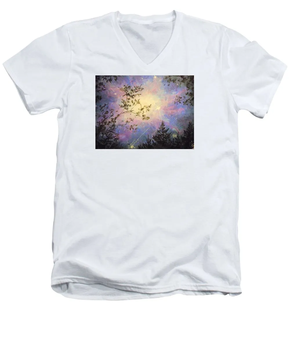 Celestial Escape - Men's V-Neck T-Shirt