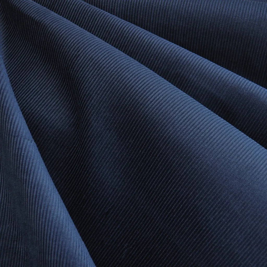 Classic Mid Wale Corduroy Solid Navy—Preorder