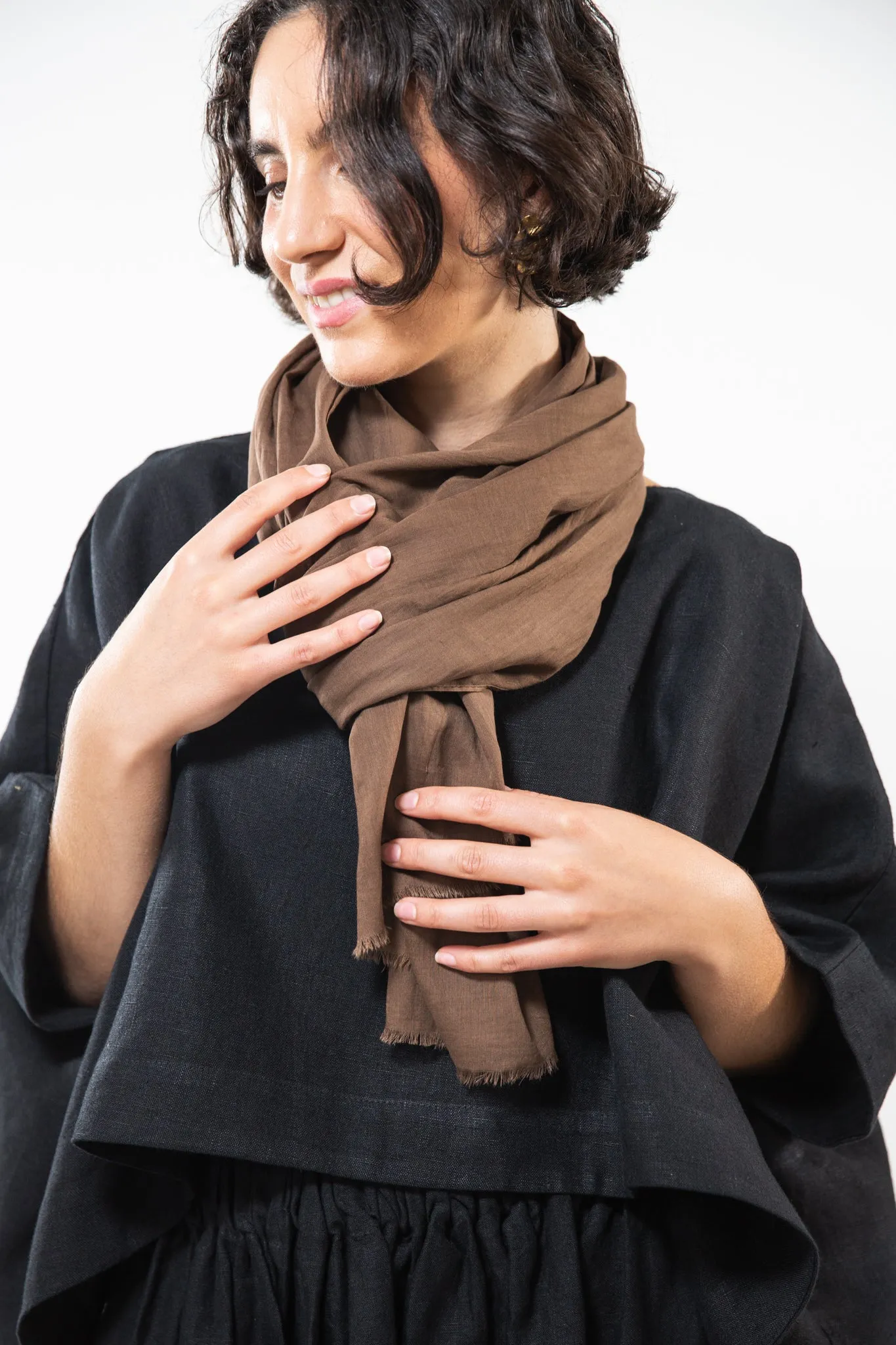 Cotton Scarf | Cocoa