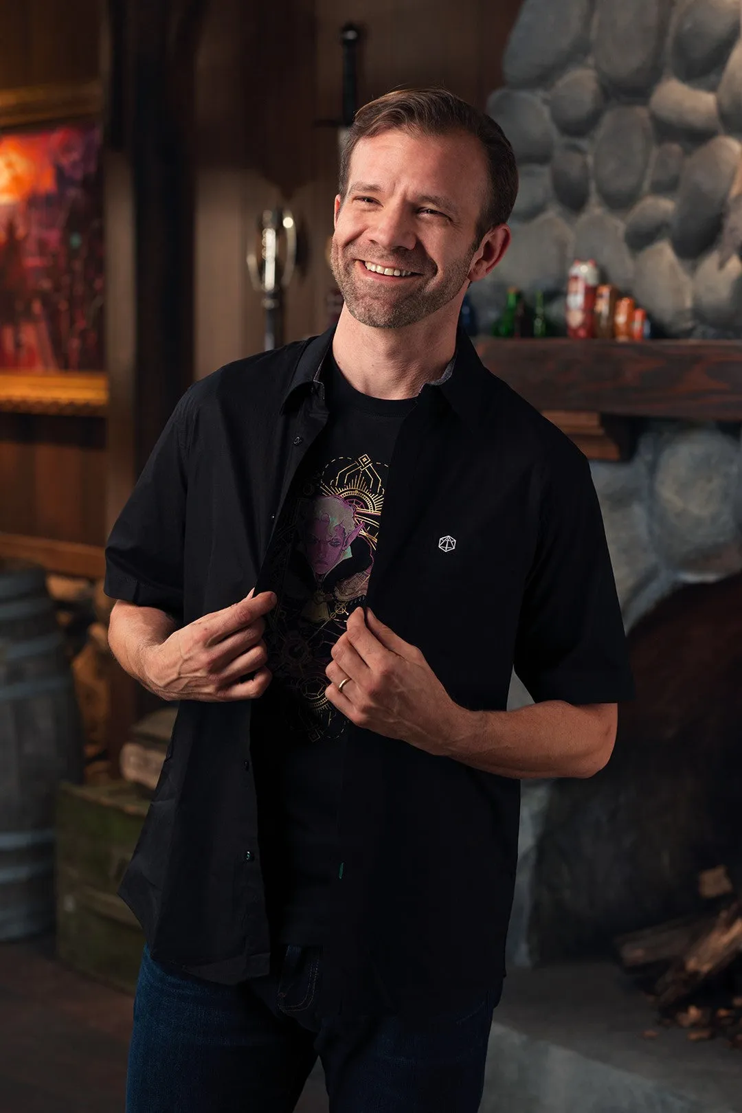 Critical Role Button Down Shirt