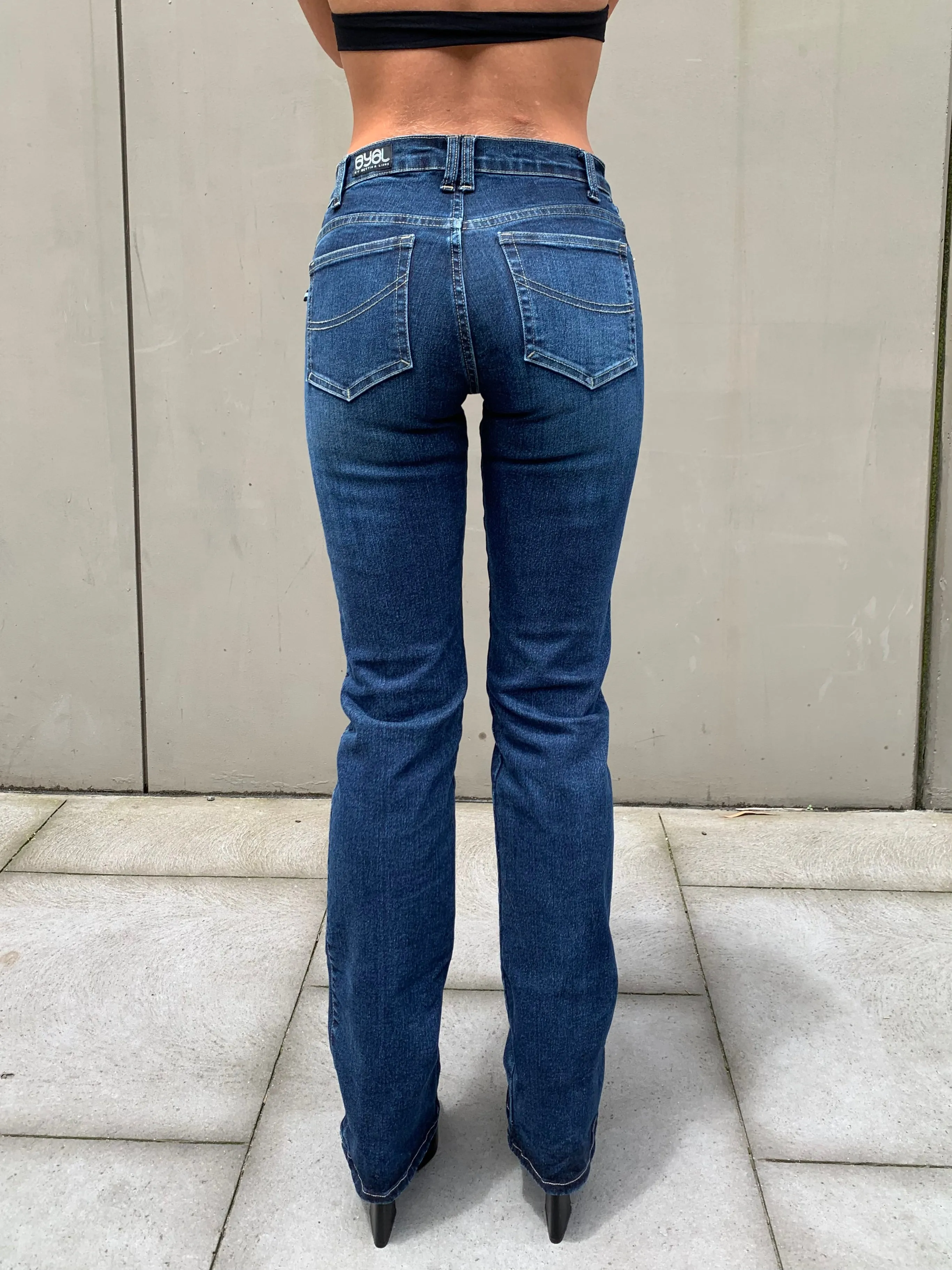 Curvy Fit.Jeans 2008. Blue Contrast