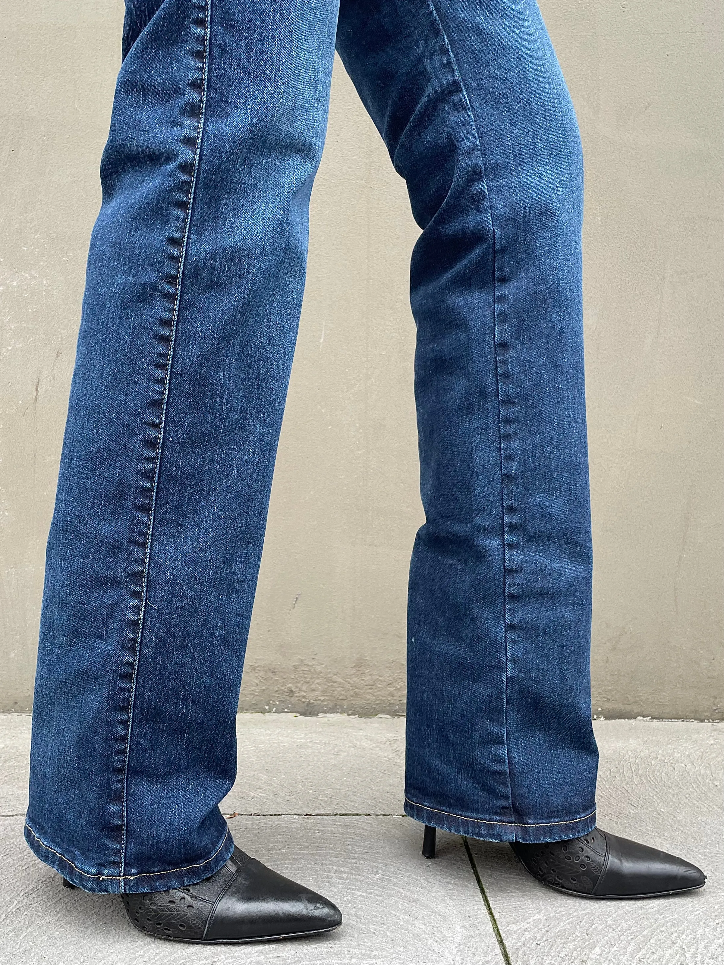 Curvy Fit.Jeans 2008. Blue Contrast