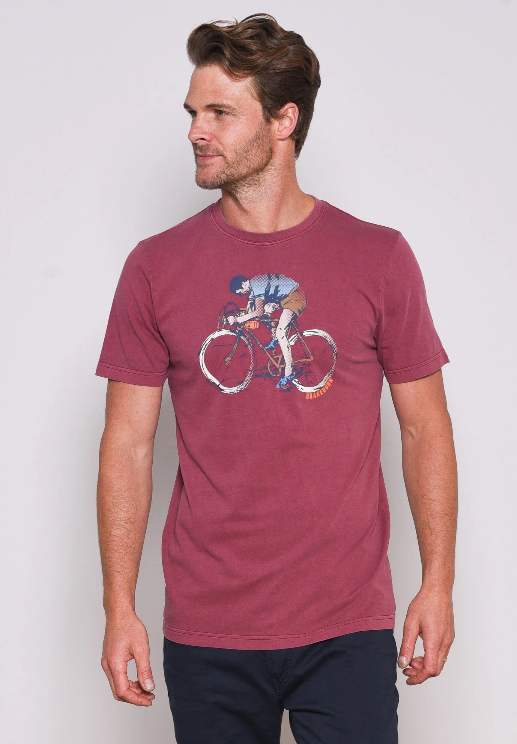 Cyclist Garment Dyed Tee