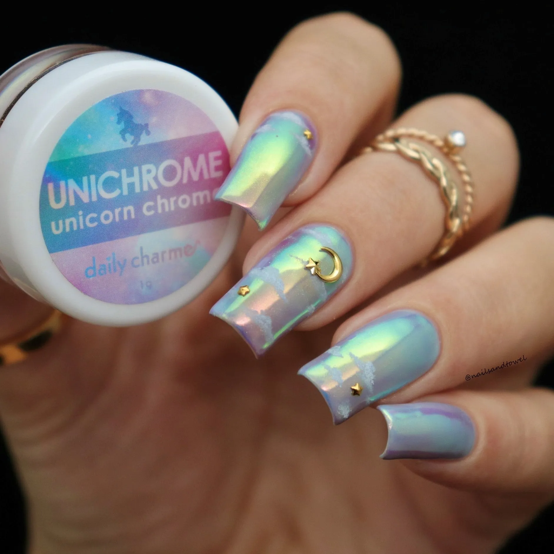 Daily Charme - Unichrome - Aurora Unicorn Chrome Powder