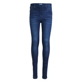 DARK BLUE BASIC DENIM PANTS