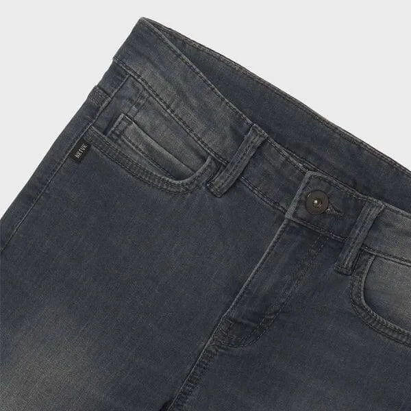 DARK GREY DENIM TROUSER FOR BIG BOYS.