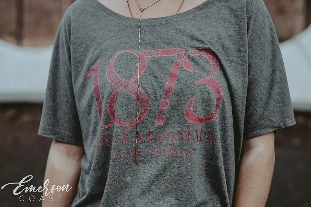 Delta Gamma Recruitment Slouchy Tee