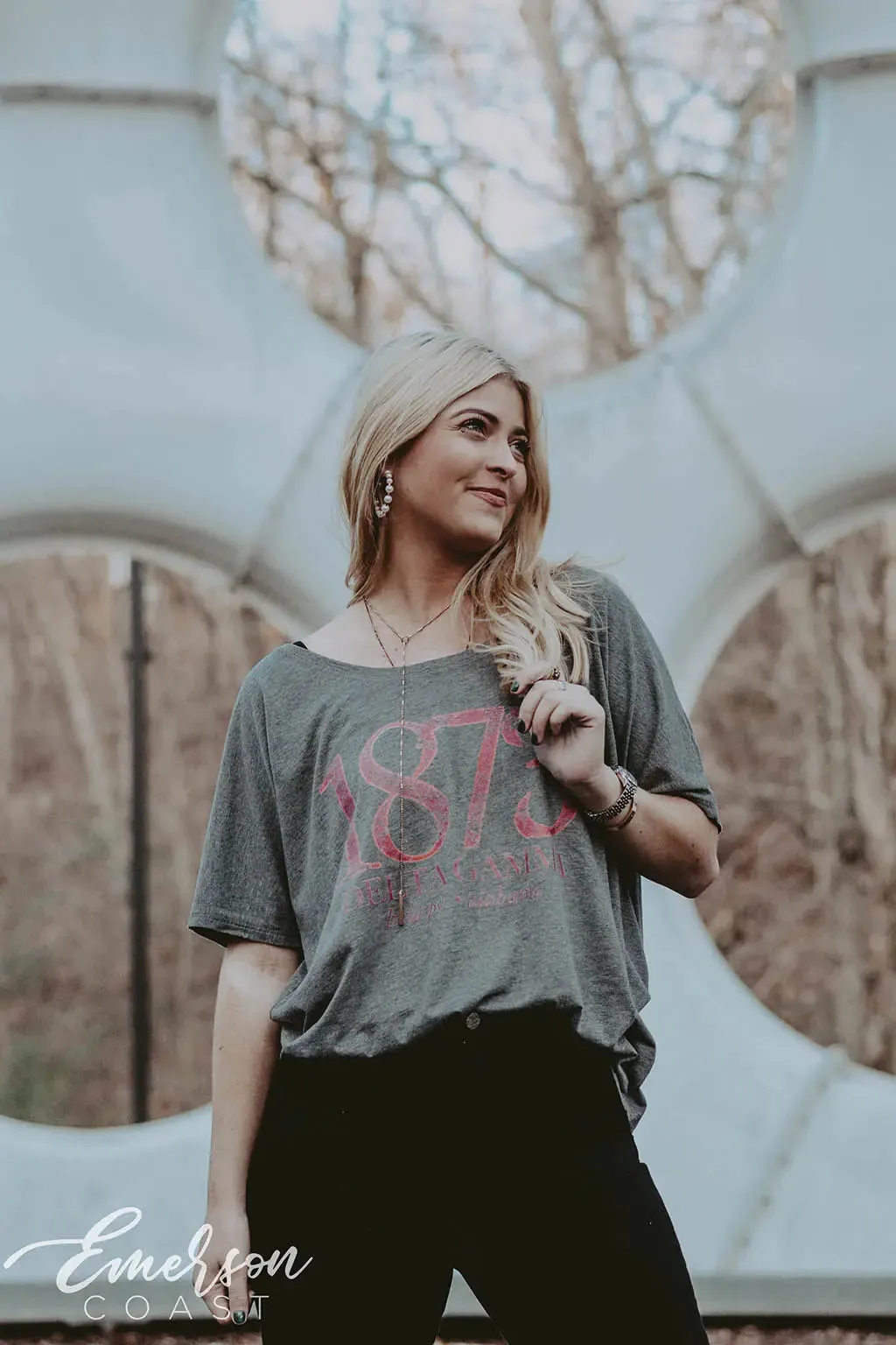 Delta Gamma Recruitment Slouchy Tee