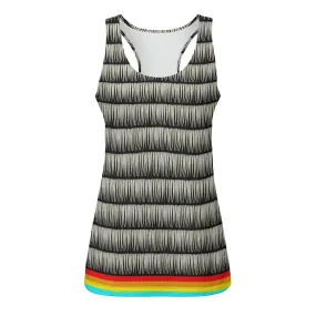 Dentalium on Black Eco-friendly Eco-friendly Women's Tank Top