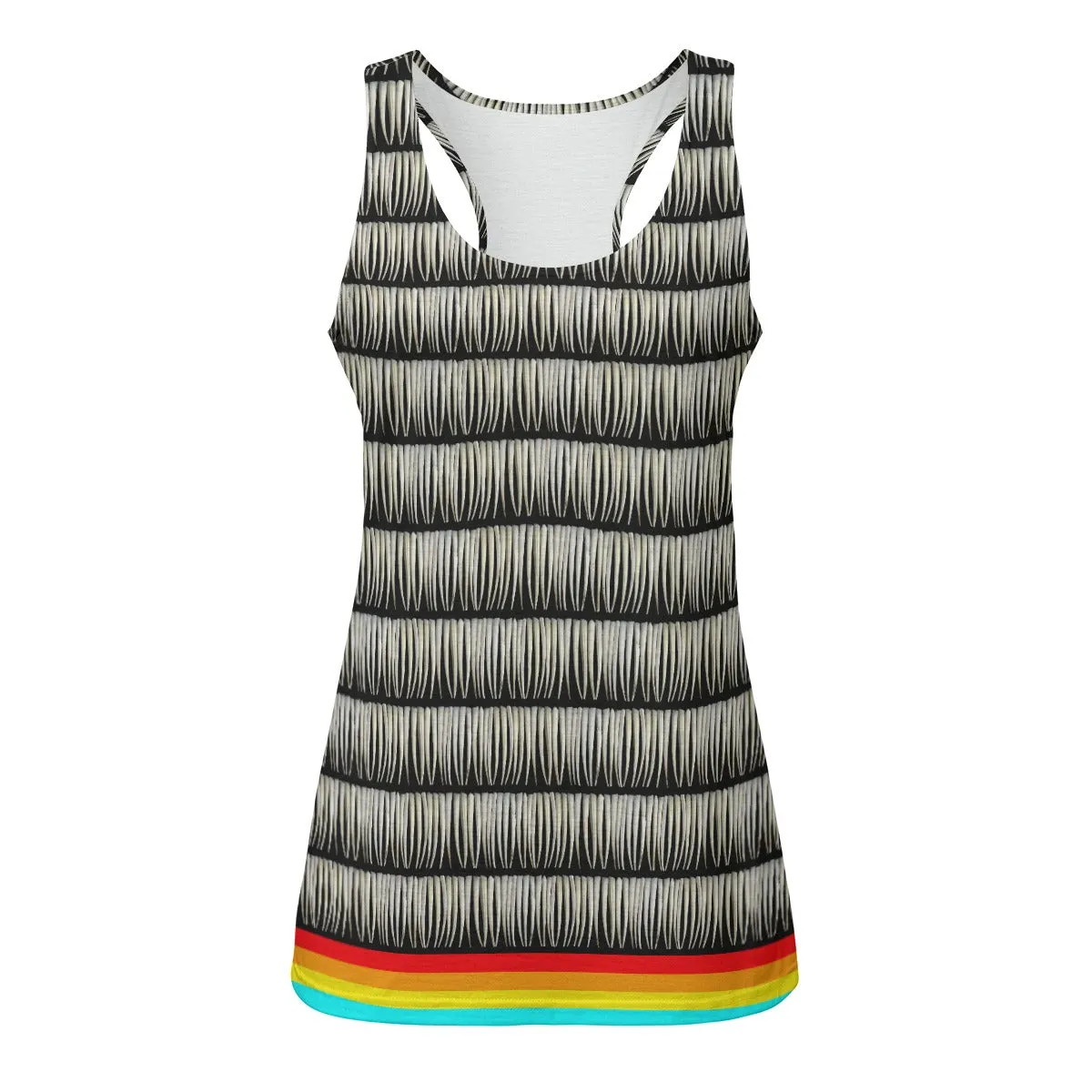 Dentalium on Black Eco-friendly Eco-friendly Women's Tank Top