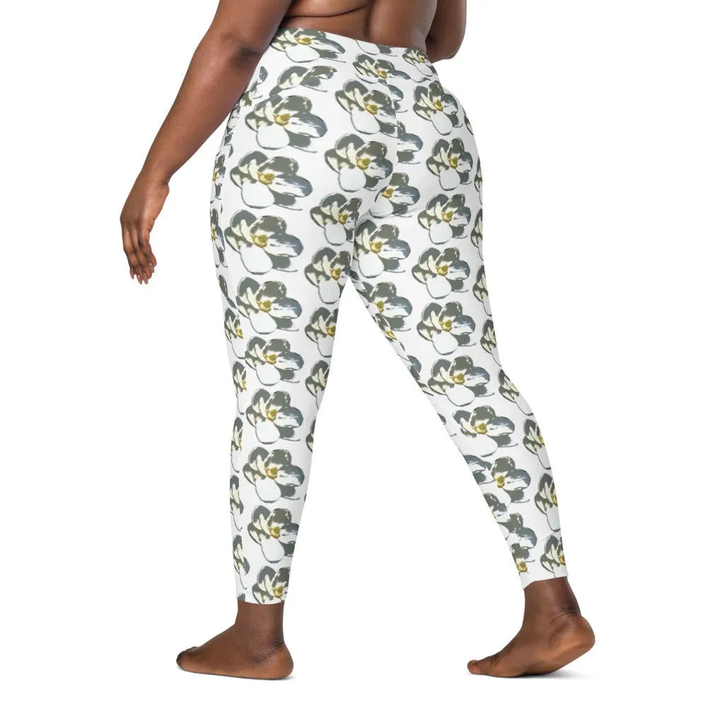 Descendants of the Island Magnolia Leggings with pockets